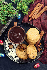 Image showing christmas cookies