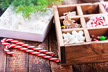 Image showing christmas candy