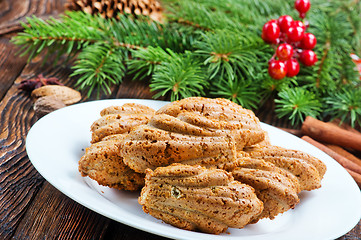 Image showing christmas cookies