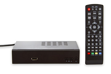 Image showing Satellite Receiver with Remote control