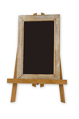 Image showing Chalkboard on Art Easel 