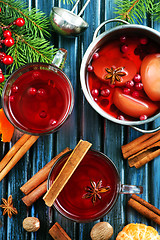 Image showing christmas drink