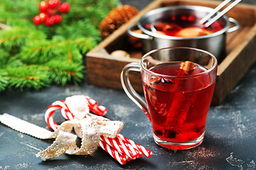 Image showing christmas drink