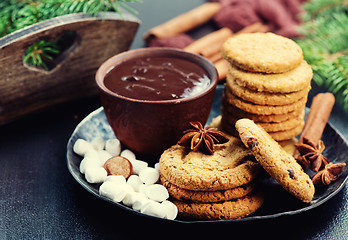 Image showing christmas cookies