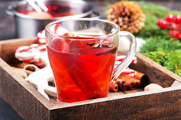 Image showing christmas drink