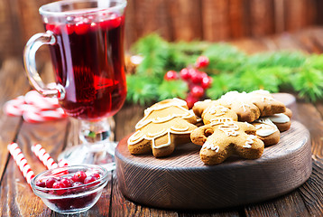 Image showing christmas cookies