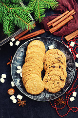 Image showing christmas cookies