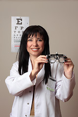 Image showing Vision eye checkup