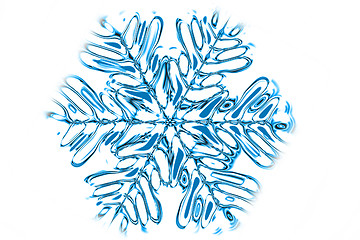 Image showing abstract snow background