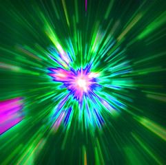 Image showing abstract explosion background