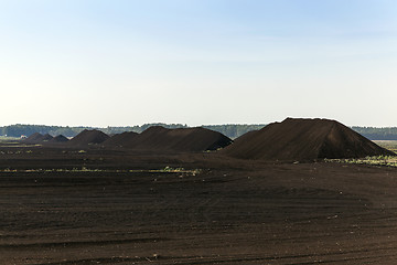 Image showing extraction of peat