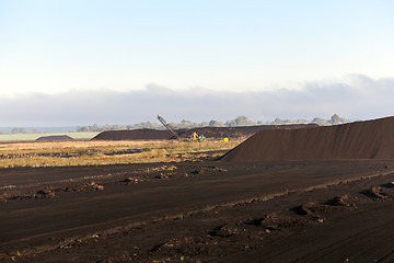Image showing extraction of peat