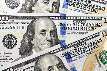 Image showing one hundred US dollars