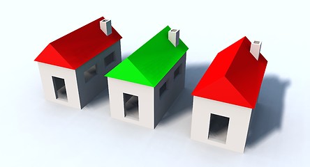 Image showing little houses