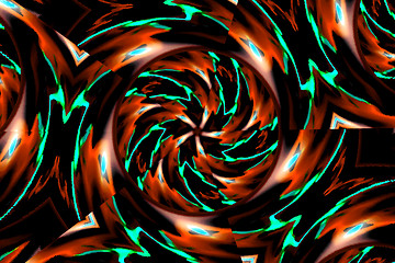 Image showing Abstract 3d background