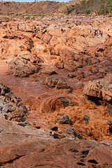 Image showing Rapids in the Betsiboka river Madagascar