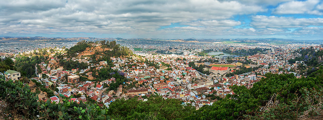 Image showing Panorama of Antananarivo capital of Madagascar