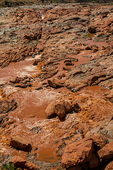 Image showing Rapids in the Betsiboka river Madagascar