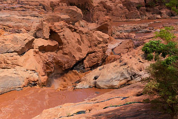 Image showing Rapids in the Betsiboka river Madagascar