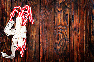 Image showing candycanes