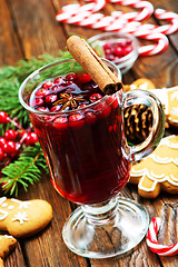 Image showing christmas drink