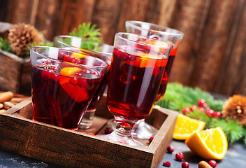 Image showing christmas drink