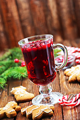 Image showing christmas drink