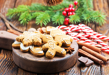 Image showing christmas cookies