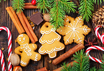 Image showing christmas cookies