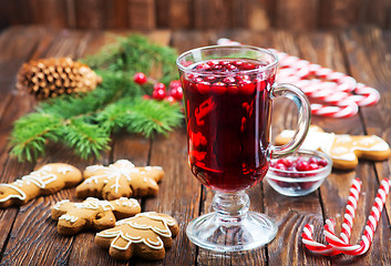 Image showing christmas drink