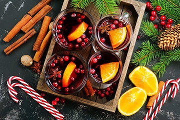 Image showing christmas drink