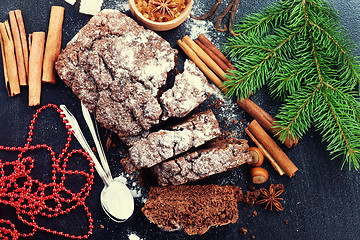 Image showing chocolate cake