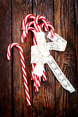 Image showing candycanes