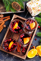 Image showing christmas drink