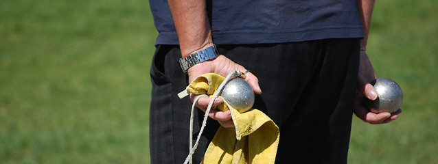Image showing waiting to throw