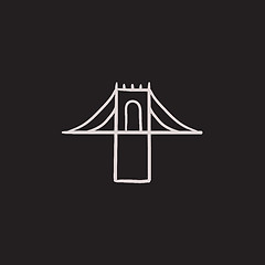 Image showing Bridge sketch icon.