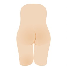 Image showing illustration of a beautiful sexy naked woman`s ass