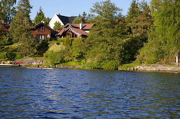 Image showing Kolbotnvannet in Oppegård in Norway