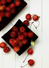 Image showing Sweet Maraschino Cherries