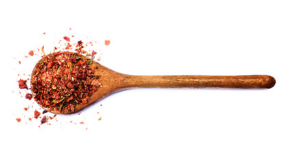 Image showing Chili Pepper and Herbs