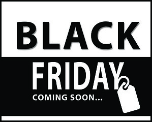 Image showing Black Friday sale - holiday shopping concept