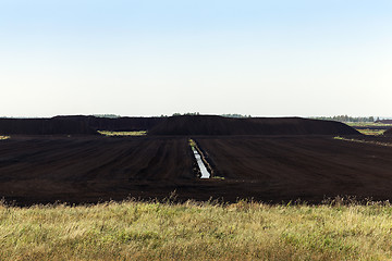 Image showing extraction of peat