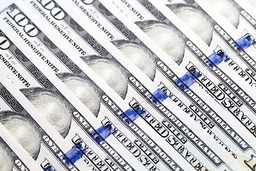 Image showing American dollars, close-up