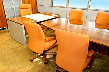 Image showing Conference desk