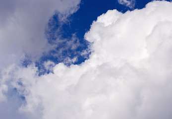 Image showing clouds in the sky