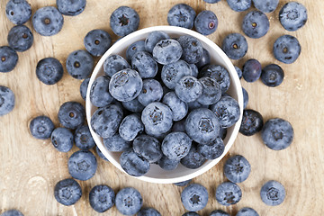 Image showing ripe berries blueberry