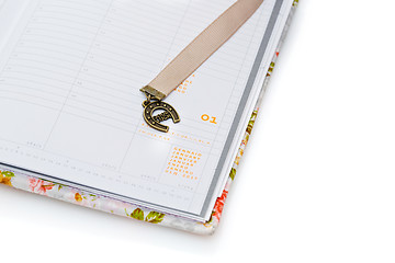 Image showing Notebook opened on new year