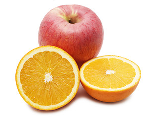 Image showing apple and orange