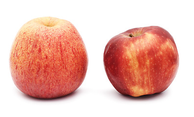 Image showing apples over white