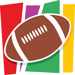 Image showing Football Graphic